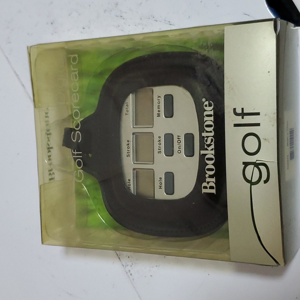 Brookstone Digital Golf Scorecard